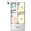 セントラルハイツⅠの間取図