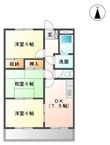 グリーンパーク二木ノ松の間取図