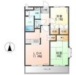 エスポア２３２の間取図
