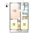 ヴァンベール文ヶ岡Ⅱの間取図