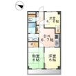 ロジュマンⅡの間取図
