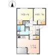 エバーハイツＹＡＳＵＤＡⅡの間取図