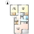 パティオガーデンAの間取図