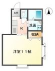 アネックス緑台の間取図