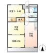 メゾンドボヌール１の間取図