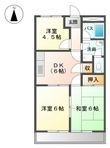 リバーサイドマルセイユの間取図