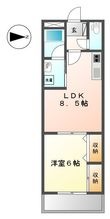 サンシャイン棚橋Aの間取図