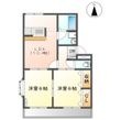 ラバーズハイム弐番館の間取図