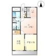 メゾンリヴィエールFUJIの間取図