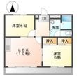 マーブルパレスⅡの間取図