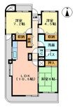 写真：名古屋市昭和区山手通２丁目6階の間取図