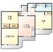 弁天ハイツの間取図