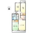 名古屋市瑞穂区彌富町字緑ケ岡の間取図