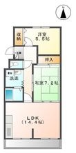 シャトー汐路の間取図