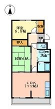 シャトー汐路の間取図
