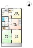 中根ハイツの間取図