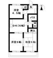 中根ハイツの間取図