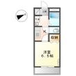 クレールアツタの間取図
