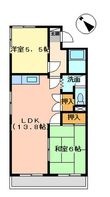 ビラ新瑞の間取図