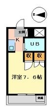 シャルム大堀の間取図