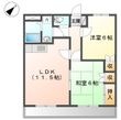 グリーンワイズの間取図