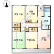カーサ東田面の間取図