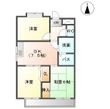 第9平與マンションの間取図