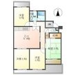 名古屋市天白区中平2丁目の間取図