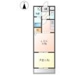 アムールMINERVAの間取図