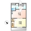 シティハイツ中浜の間取図