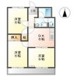 ブルーリボンB棟の間取図