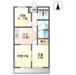 グリーンハイム松橋の間取図