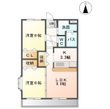 グランディールＫの間取図