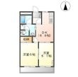 パティオ２１の間取図