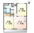 クレオールの間取図