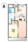 ホワイトレジデンス前並の間取図