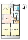 写真：コーポＩＺＵＭＩ1階の間取図