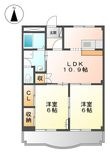 ラジョリーメゾンの間取図