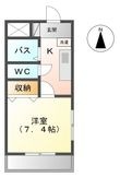 アメニティハイツの間取図