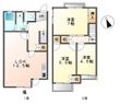 タウンハウスヒルズE棟の間取図