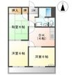 メゾンフラワーの間取図