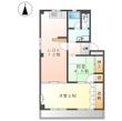 トーシンハイツBの間取図