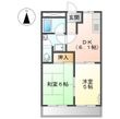 グランディール後藤Ⅱの間取図