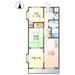 エクセリーヌK-Ⅲの間取図