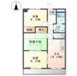 エレガントレーベンB棟の間取図