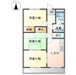 エレガントレーベンB棟の間取図