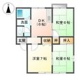 フローレンスFUJIGAOKAの間取図