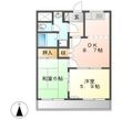 サニーパレス　ハネカの間取図