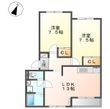 サンヒルズA棟の間取図