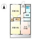 Surplus ベルーガA棟の間取図